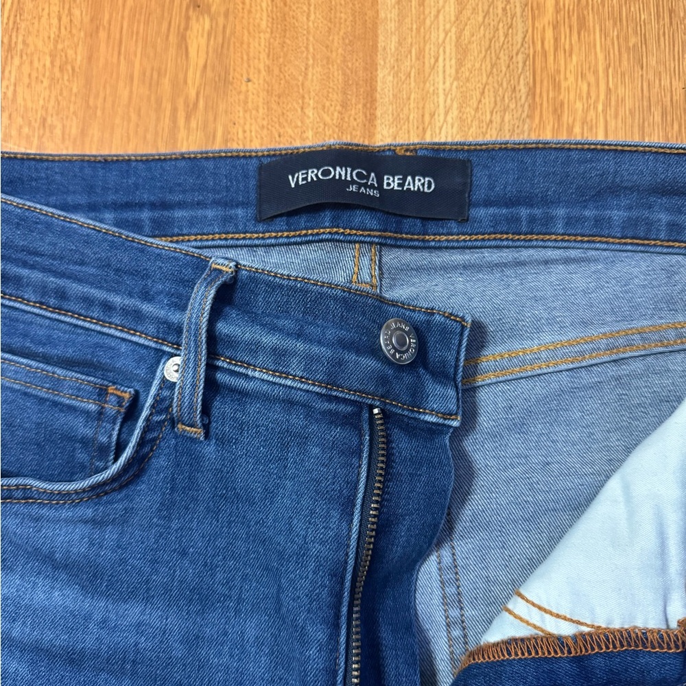 VERONICA BEARD Carolina Ankle Skinny Flare High Rise Jean Women's Size 29 - Picture 5 of 9